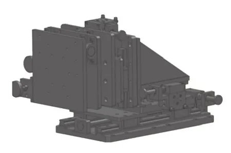 Interference Mirror Five Dimensional Adjustment System