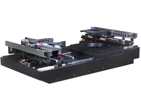 Four-dimensional motorized stage (base platen: granite)
